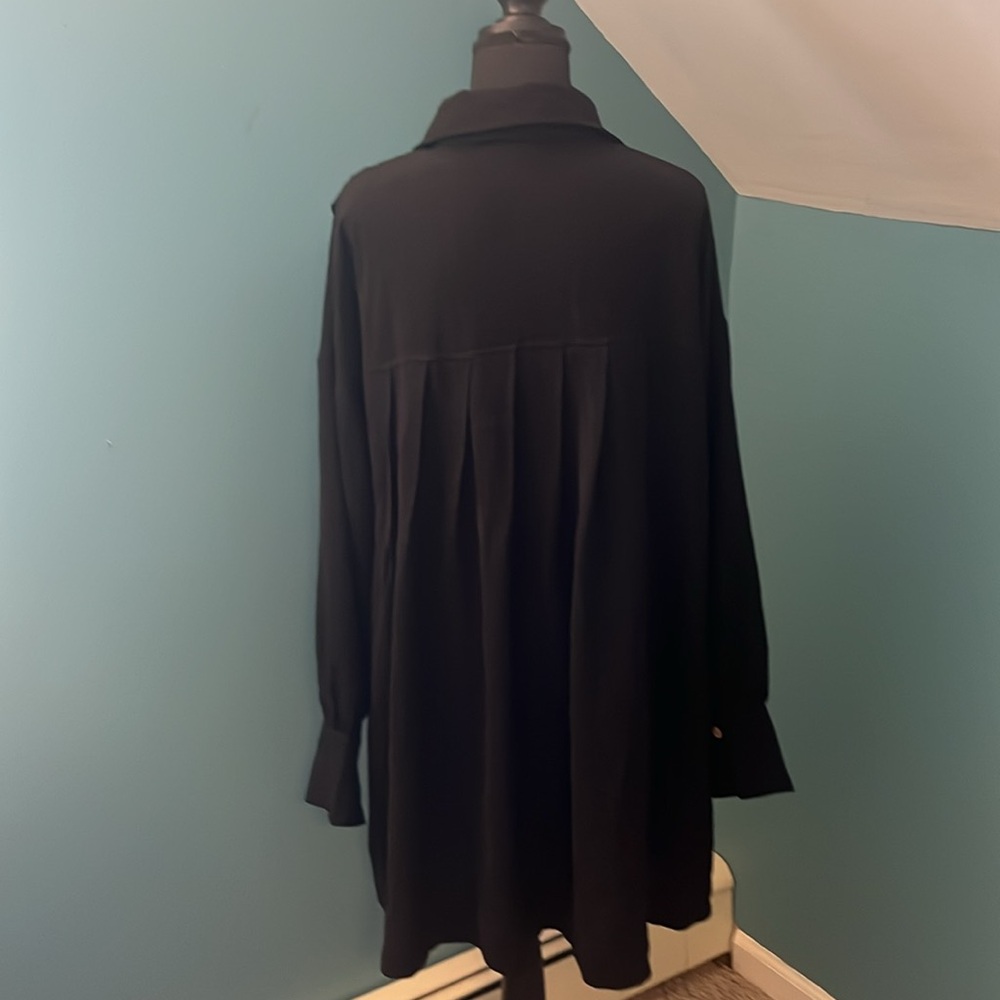 BTFBM Black Oversized Tunic Dress Size Small - Picture 8 of 12